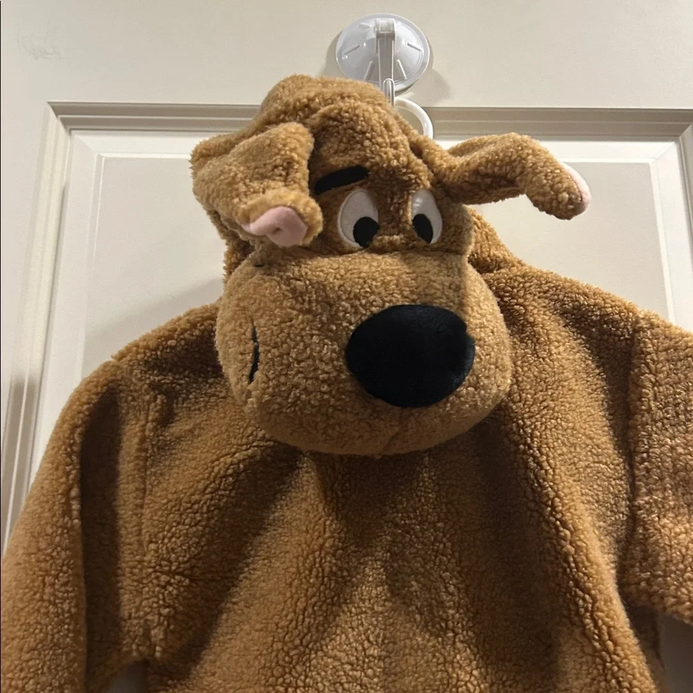 Warner Bros. Studio Scooby Doo Sherpa Puppy Dog zipUp Halloween Costume kids S